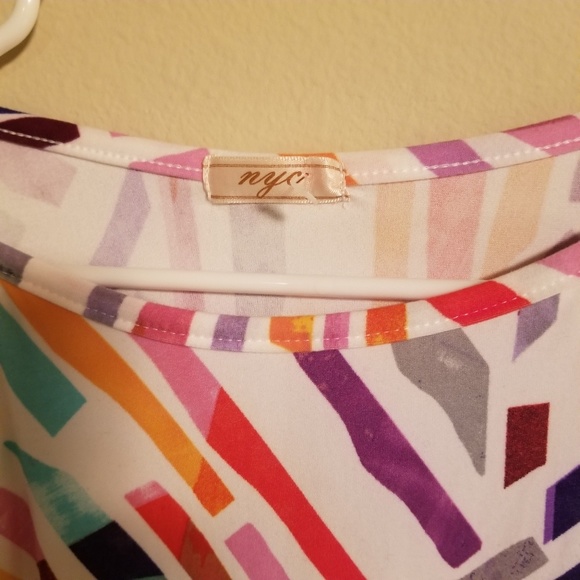 Bodycon Dress 4x Pastel Multi colored - Picture 2 of 4